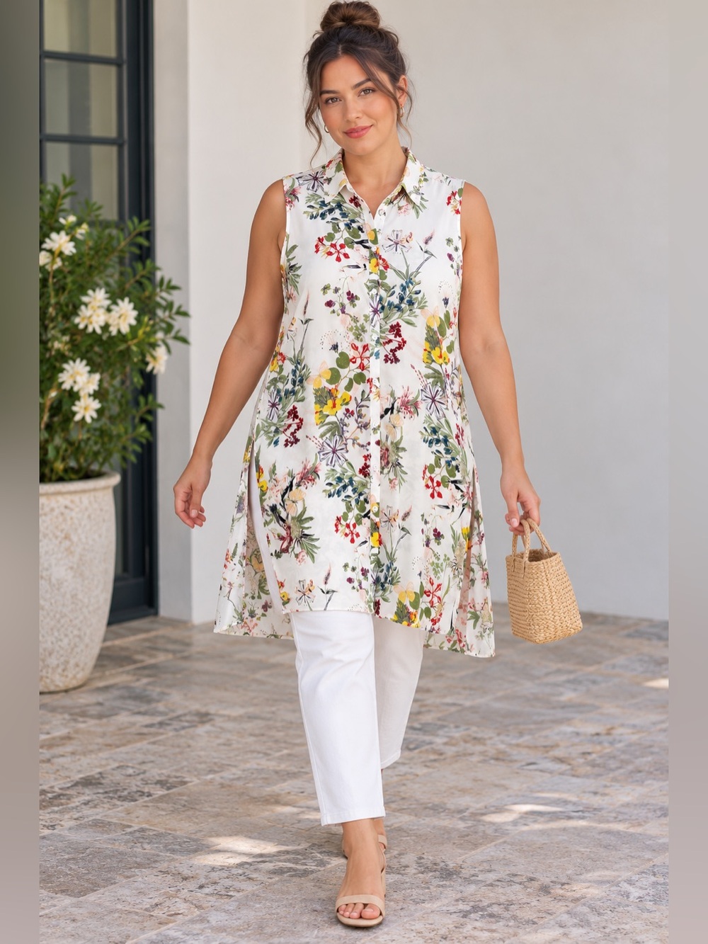 🎉5 for $45🎉 Spense long top tunic size 1X